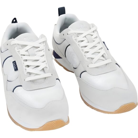 PS Paul Smith Will White Suede Low-Top Sneakers Men US 10 EU 43 - Picture 1 of 6